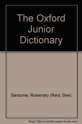 9780199102259: The Oxford Junior Dictionary