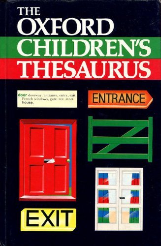 Oxford Children's Thesaurus - Spooner, Alan