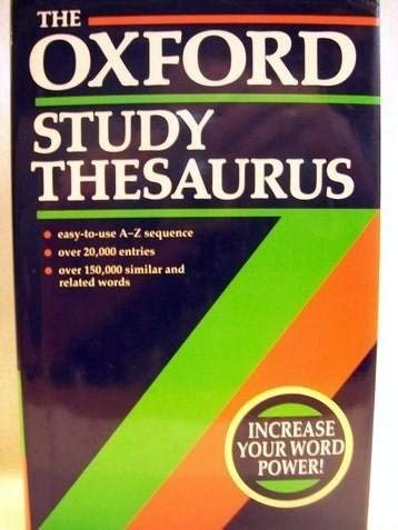Stock image for Oxford Study Thesaurus for sale by Better World Books