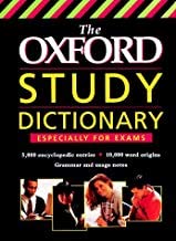 Beispielbild fr OXFORD STUDY DICTIONARY zum Verkauf von WorldofBooks
