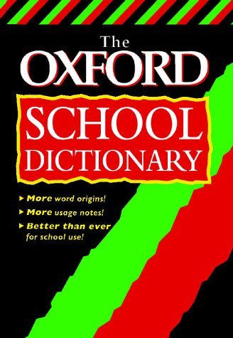 9780199103775: OXFORD SCHOOL DICTIONARY NEW ED