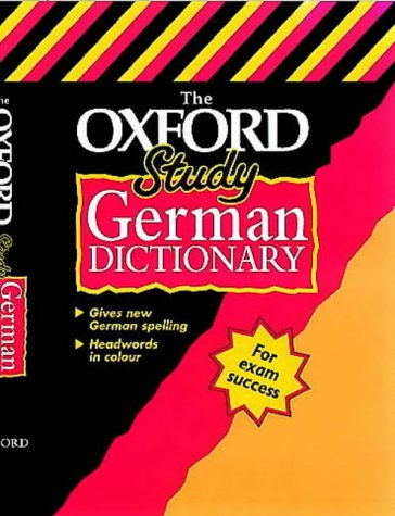 Beispielbild fr The Oxford Study German Dictionary (Bilingual Dictionary) zum Verkauf von AwesomeBooks