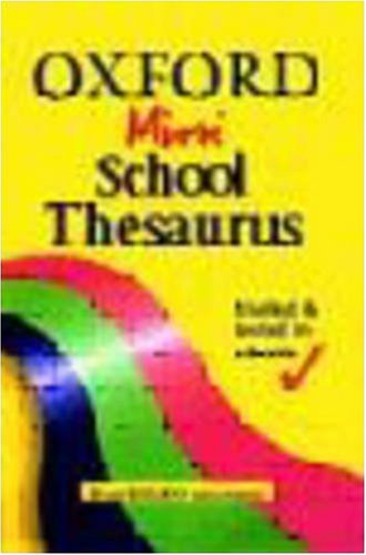 Stock image for Oxford Mini School Thesaurus for sale by WorldofBooks