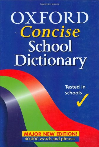 9780199109692: OXFORD CONCISE SCHOOL DICTIONARY