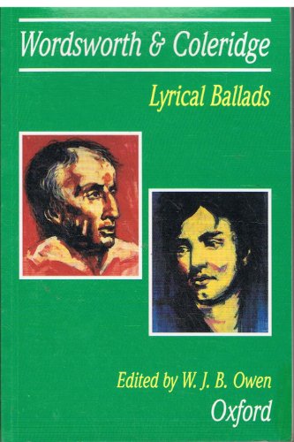Imagen de archivo de Lyrical Ballads 1798 a la venta por Better World Books: West