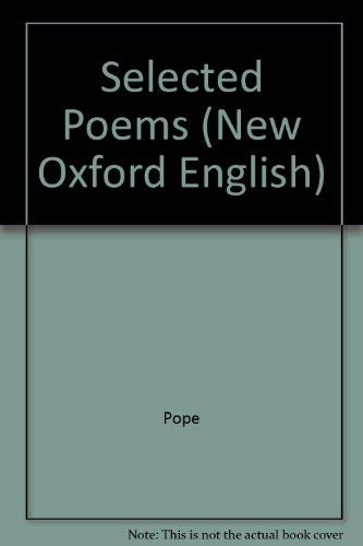 Stock image for Selected Poems (New Oxford English) for sale by Bookmans