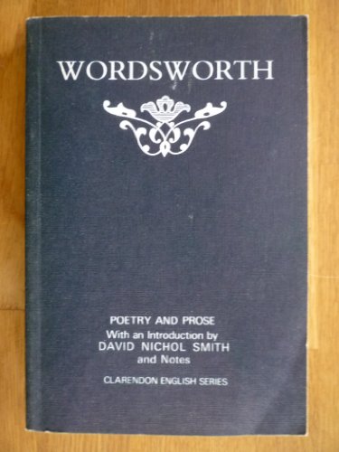 Imagen de archivo de Poetry and Prose (Clarendon English Series) a la venta por Wonder Book