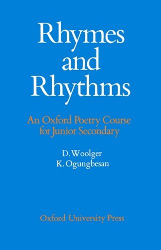 Stock image for RHYMES AND RHYTHMS: AN OXFORD POETRY COURSE FOR JUNIOR SECONDARY. for sale by Cambridge Rare Books