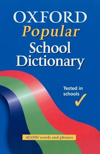 Immagine stock per Oxford Popular School Dictionary - Export