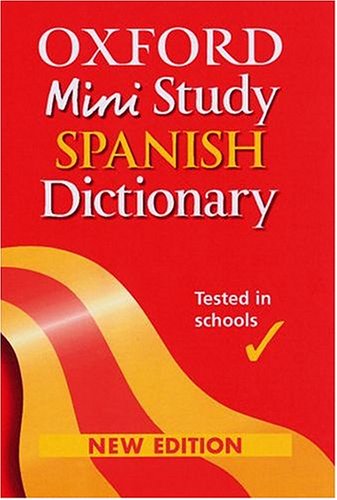 Beispielbild fr Oxford Mini Study Spanish Dictionary zum Verkauf von WorldofBooks