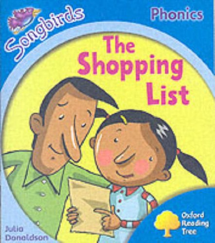 Stock image for Oxford Reading Tree: Stage 3: Songbirds: The Shopping List for sale by WorldofBooks