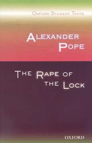 Imagen de archivo de Alexander Pope: The Rape of the Lock a la venta por ThriftBooks-Dallas