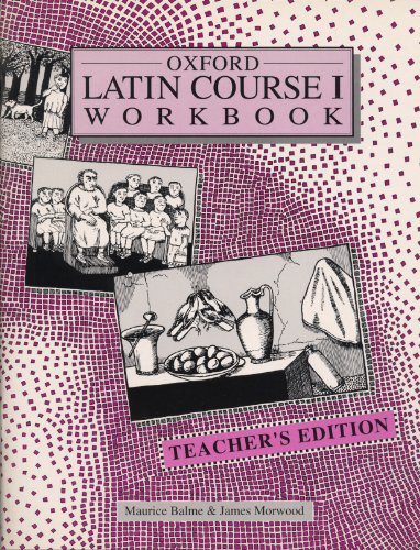 Stock image for Oxford Latin Course I Workbook: Teacher's Edition for sale by HPB-Red