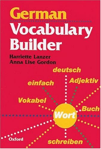 Beispielbild fr German Vocabulary Builder (Vocabulary builders) zum Verkauf von Goldstone Books