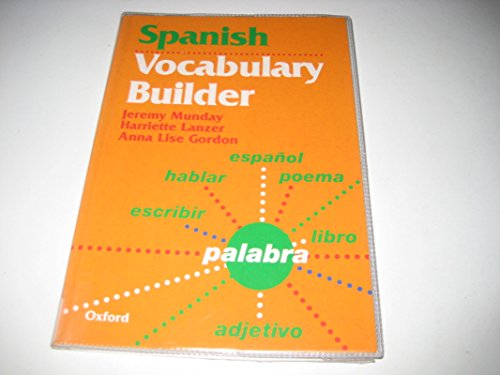 Beispielbild fr Spanish Vocabulary Builder zum Verkauf von Blackwell's