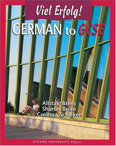 Beispielbild fr German to GCSE: Viel Erfolg! zum Verkauf von WorldofBooks