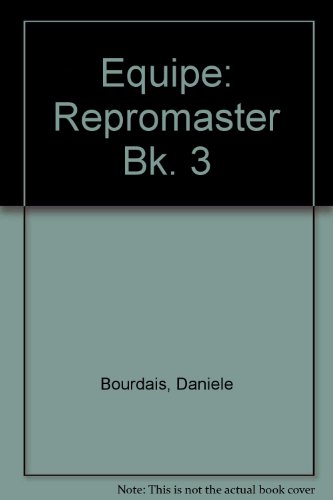 Stock image for Equipe: Repromaster Bk. 3 for sale by Phatpocket Limited