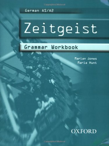 Imagen de archivo de German AS /A2 - Zeitgeist: Grammar Workbook: a la venta por AwesomeBooks