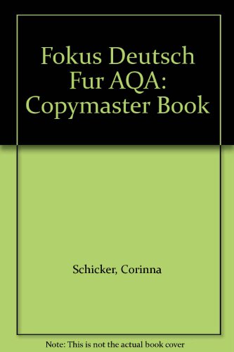 Imagen de archivo de Fokus Deutsch Fur AQA: Copymaster Book a la venta por Phatpocket Limited