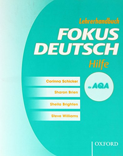 Imagen de archivo de Fokus Deutsch Hilfe Fur AQA a la venta por Phatpocket Limited