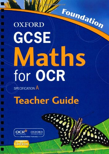 Oxford GCSE Maths for OCR: Foundation Teacher's Guide (9780199127283) by Tully, Neil