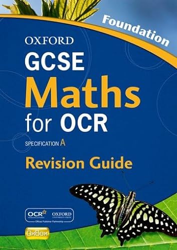 Stock image for GCSE Maths for OCR Foundation Revision Guide for sale by AwesomeBooks