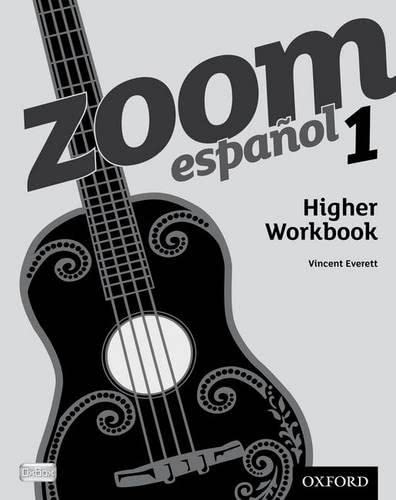 Imagen de archivo de Zoom espanol 1 Higher Workbook (Pack of 8 copies) a la venta por Blackwell's