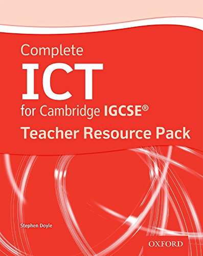 Imagen de archivo de Complete ICT for IGCSERG Teacher Resource Pack a la venta por Better World Books