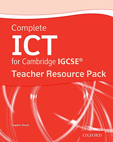 Stock image for Complete ICT for IGCSERG Teacher Resource Pack for sale by Better World Books