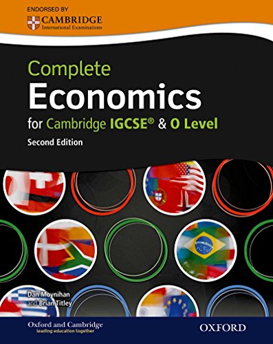 Imagen de archivo de Complete Economics for Cambridge IGCSE? and O-level (Second Edition) (Complete Series Igcse) a la venta por Greener Books
