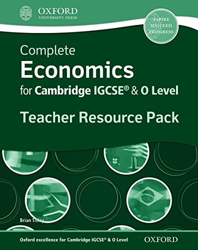 Beispielbild fr Complete Economics for IGCSE and O-Level Teacher Resource Kit (Complete Series Igcse) zum Verkauf von Revaluation Books