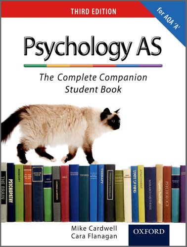 Imagen de archivo de The Complete Companions: AS Student Book for AQA A Psychology (Third Edition) a la venta por AwesomeBooks