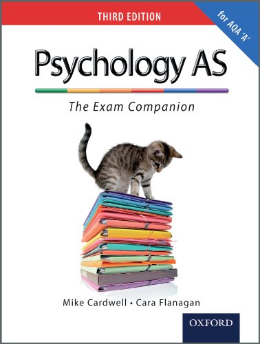 Imagen de archivo de The Complete Companions: AS Exam Companion for AQA A Psychology (Third Edition) [Paperback] Mike Cardwell and Cara Flanagan a la venta por Re-Read Ltd