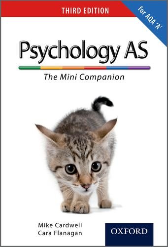 Imagen de archivo de The Complete Companions: AS Mini Companion for AQA A Psychology (Third Edition) a la venta por Goldstone Books