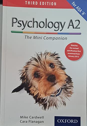 The Complete Companions: A2 Mini Companion for AQA A Psychology (9780199129867) by Cardwell, Mike