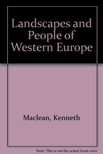 Beispielbild fr LANDSCAPES AND PEOPLE OF WESTERN EUROPE. zum Verkauf von Cambridge Rare Books