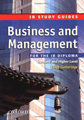 9780199135318: Business and Management for the IB Diploma: Study Guide (International Baccalaureate)