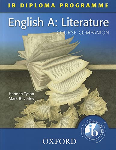 Stock image for IB Course Companion: English a Literature for sale by Better World Books