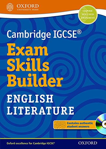 9780199136230: Cambridge Igcse Exam Skills Builder. English Literature