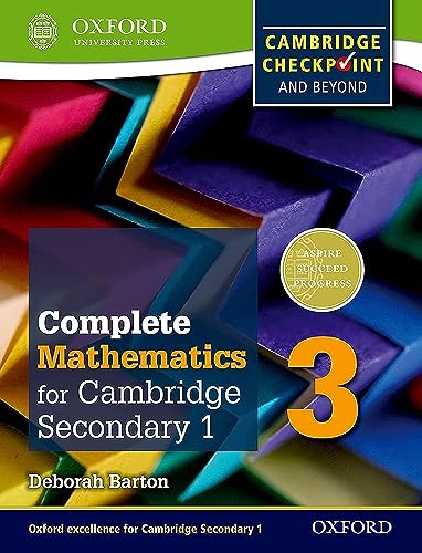 Stock image for Oxford International Maths for Cambridge Secondary 1 Student Book 3 for sale by Blackwell's