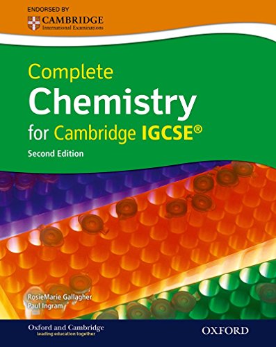 Stock image for Complete Chemistry for Cambridge IGCSE® with CD-ROM (Second Edition) for sale by SN Books Ltd