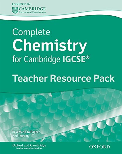 9780199138814: Complete Chemistry for Cambridge Igcse. Teacher Resource Pack