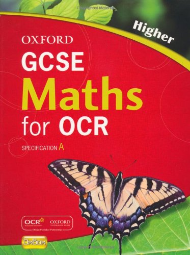 Stock image for Oxford GCSE Maths for OCR Higher Student Book for sale by Better World Books Ltd