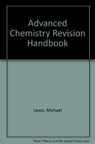 Beispielbild fr Advanced Chemistry Revision Handbook zum Verkauf von AwesomeBooks