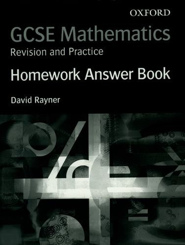 Stock image for GCSE Mathematics: Revision and Practice: Homework Answer Book (Gcse Maths Revision and Practi) for sale by medimops