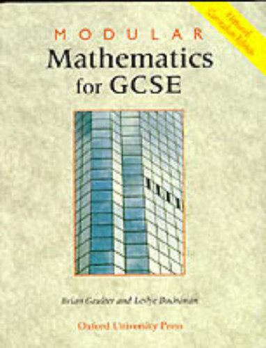 Stock image for Modular Mathematics for GCSE: National Curriculum Edition for sale by AwesomeBooks
