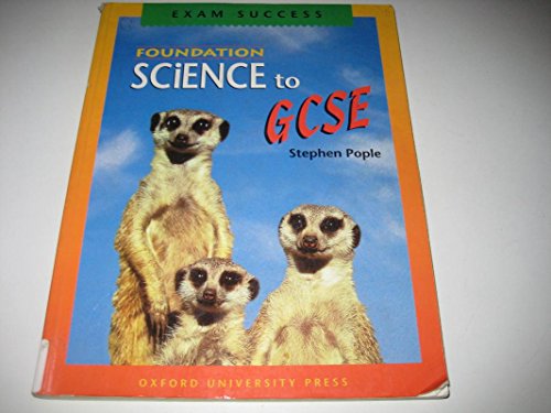 Stock image for Foundation Science to GCSE for sale by WorldofBooks