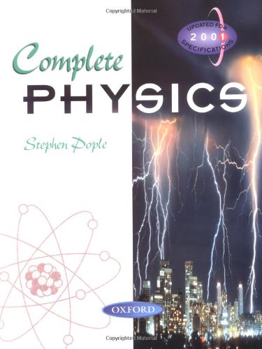 Imagen de archivo de Complete Physics (Completes) a la venta por AwesomeBooks