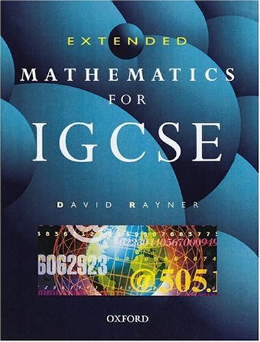 9780199147854: Extended Mathematics for IGCSE