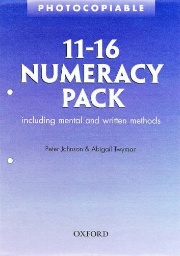 11-16 Numeracy (9780199147878) by P. Johnson